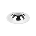 SLV downlight DOWNLIGHT C 150 ON-OFF rigid, switchable, multipower, wired through IP54, white 
