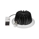 SLV downlight DOWNLIGHT C 200 ON-OFF rigid, switchable, multipower, wired through IP54, white 