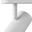 SLV wall and ceiling luminaire NOBLO® DOUBLE PHASE 2 flames, round IP20, white dimmable