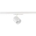 SLV 3-phase luminaire TRACKSPOT V 18 50° adjustable, switchable IP20, white, lacquered 