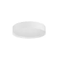 SLV ceiling luminaire DECONA 30 CL round, suitable for VDU workstation IP44, white, lacquered dimmable