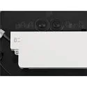 SLV ceiling luminaire DECONA 30 CL round, suitable for VDU workstation IP44, black, lacquered dimmable
