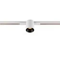 track spot FIXT-IT! round, built-in version, suitable for VDU workstation IP20, black, white, lacquered dimmable