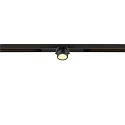 SLV track spot FIXT-IT! round, built-in version, suitable for VDU workstation IP20, bronze, black, lacquered dimmable