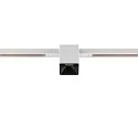 SLV track spot FIXT-IT! round, built-in version, suitable for VDU workstation IP20, black, white, lacquered dimmable
