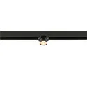 SLV track spot FIXT-IT! round, surface-mounted version, suitable for VDU workstation IP20, black, lacquered dimmable