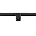 SLV track spot FIXT-IT! round, surface-mounted version, suitable for VDU workstation IP20, black, lacquered dimmable