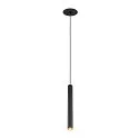 SLV pendant luminaire GRIP!S suitable for VDU workstation IP20, gold, black dimmable