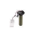 SLV ceiling recessed luminaire GRIP!M cylindrical IP20, bronze, black, lacquered dimmable