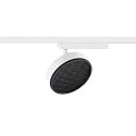 SLV 1-phase spot GRIP! FLAT CCT Switch, cardanic swivelling IP20, black, white dimmable