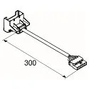 SLV plug-in connector RETRO CON 5P105 5-pole, white