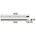 light carrier EASYLIGHT 1500 ML WB ON-OFF CCT Switch, 5-pole, switchable, multipower IP40, traffic white 
