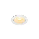 ceiling recessed luminaire NUMINOS® XS round, suitable for VDU workstation IP20, white, lacquered dimmable