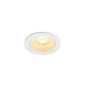 ceiling recessed luminaire NUMINOS® XS round, suitable for VDU workstation IP20, white, lacquered dimmable