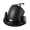 SLV ceiling recessed luminaire NUMINOS® GIMBLE XL suitable for VDU workstation IP20, black, white, lacquered dimmable
