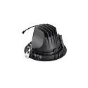 ceiling recessed luminaire NUMINOS® MOVE XL round, suitable for VDU workstation IP20, black, lacquered dimmable