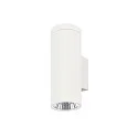 SLV outdoor wall luminaire HELIA PRO L SINGLE 1 flame, cylindrical, DALI controllable, impact resistant IP65, white