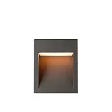 outdoor floor lamp QUAD PRO 90 square, DALI controllable, impact resistant, sea-air resistant IP65, anthracite dimmable