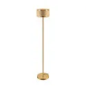 floor lamp PANTILO ROPE 27 E27 IP20, gold dimmable