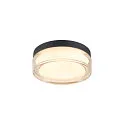 wall and ceiling luminaire CYFT XL IP65, black, lacquered dimmable