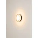 SLV wall and ceiling luminaire CYFT XL IP65, black, lacquered dimmable