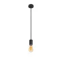 SLV pendant luminaire LALU® E27 IP20, black dimmable