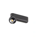 SLV wall and ceiling luminaire DYSKO CW SINGLE PHASE 2700K 1 flame, adjustable IP20, black dimmable