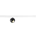 1-phase spot DYSKO cardanic swivelling, ball shaped IP20, glossy, black dimmable