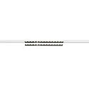 3-phase spot SIGHT EVO DOUBLE 600 DALI 2 2-fold, square, DALI controllable, with grid, UGR < 16 IP20, black dimmable