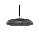 SLV lamp shade GRIP! FLAT, anthracite