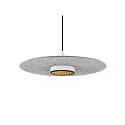 SLV lamp shade GRIP! FLAT, grey