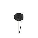 SLV pendant luminaire OLYPSO 40 E27 IP20, black dimmable