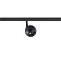 SLV track spot LIGHT EYE® 2.0 round IP20, black, lacquered dimmable