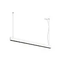 pendant luminaire GLENOS® PRO IP20, black, white dimmable