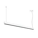 pendant luminaire GLENOS® PRO IP20, black, white dimmable