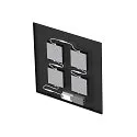 SLV LED panel PAVANNO 625 UGR < 19, suitable for VDU workstation, 18W 2850lm 3000|4000K 45° CRI 80-89