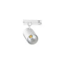 3-phase spot TRACKSPOT P 17/28W 47° ON-OFF  adjustable, switchable, multipower IP20, white, lacquered 