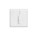 SLV ceiling luminaire PANEL P 595 45 ON-OFF >200LM/W UGR < 19, switchable, multipower IP20, 21W 3720 - 7220lm 4000K 110° CRI 80