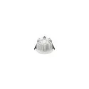 ceiling recessed luminaire DOWNLIGHT P 115 ON-OFF rigid, impact resistant, multipower, wired through IP54, white 