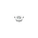 ceiling recessed luminaire DOWNLIGHT P 115 DALI rigid, DALI controllable, impact resistant, wired through IP54, white dimmable