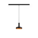 pendant luminaire LALU® SET PLATE 15 IP20, black dimmable