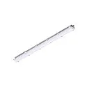 SLV damp-proof luminaire WATERPROOF C 1200 ML EM 3H ON-OFF CCT Switch, UGR < 19, switchable, multipower