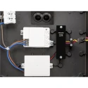 SLV outdoor wall luminaire AINOS SLIDE WL SENSOR CCT square, with sensor, CCT Switch IP65, black