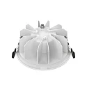 SLV ceiling recessed luminaire DOWNLIGHT P IP20/IP54, white