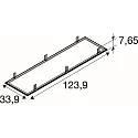 mounting frame PANEL P | PAVANNO, white