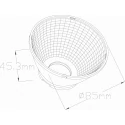 SLV reflector for TRACKSPOT C/V, MB mechanical