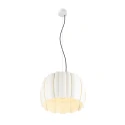 SLV pendant luminaire HAVEN 50 with lamp socket, with canopy E27 IP20, white