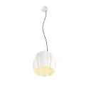 SLV pendant luminaire HAVEN 35 with lamp socket, with canopy E27 IP20, white