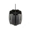 SLV 3-phase pendant luminaire HAVEN 25 with lamp socket E27 IP20, black