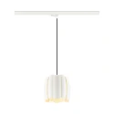 3-phase pendant luminaire HAVEN 25 with lamp socket E27 IP20, white